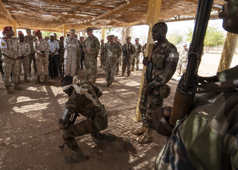 AFRICOM Commander observes Djiboutian RIB, meets with key partners