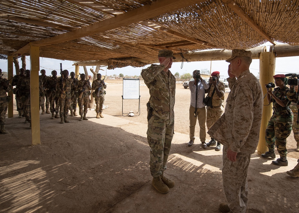 AFRICOM Commander observes Djiboutian RIB, meets with key partners