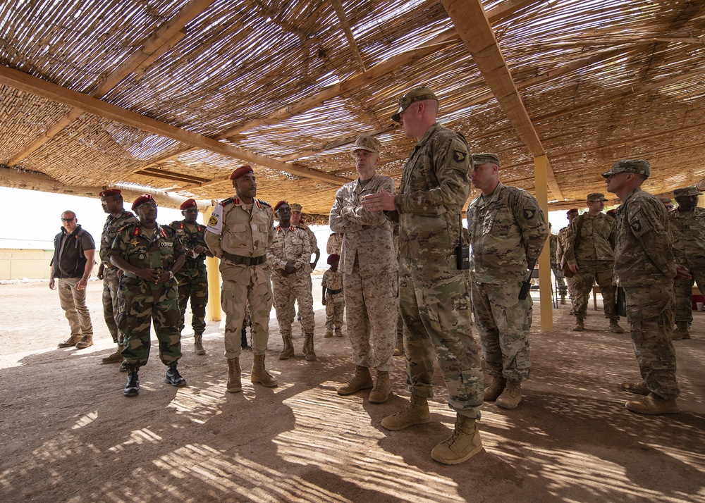 AFRICOM Commander observes Djiboutian RIB, meets with key partners