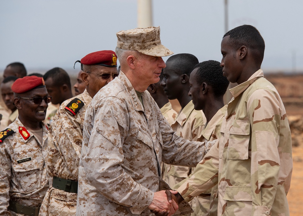 AFRICOM Commander observes Djiboutian RIB, meets with key partners