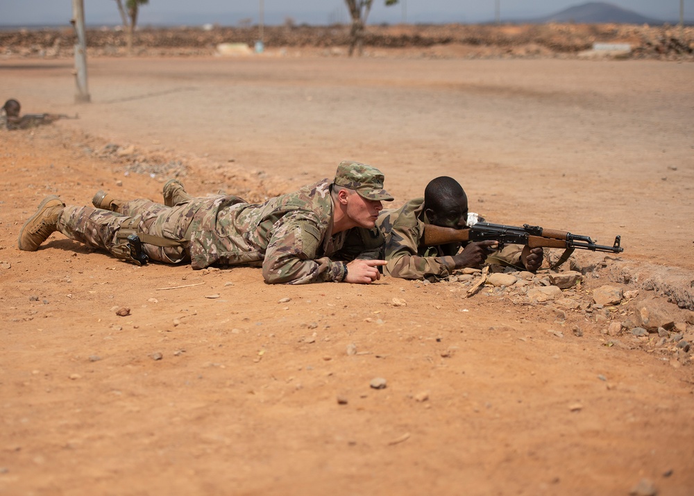 AFRICOM Commander observes Djiboutian RIB, meets with key partners