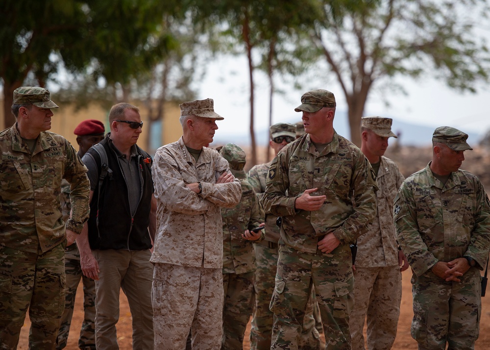 AFRICOM Commander observes Djiboutian RIB, meets with key partners