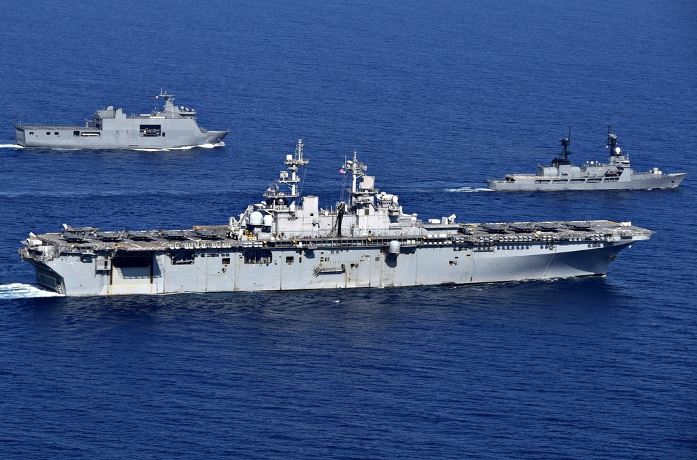 Balikatan 2019: USS WASP (LHD 1) OPERATIONS