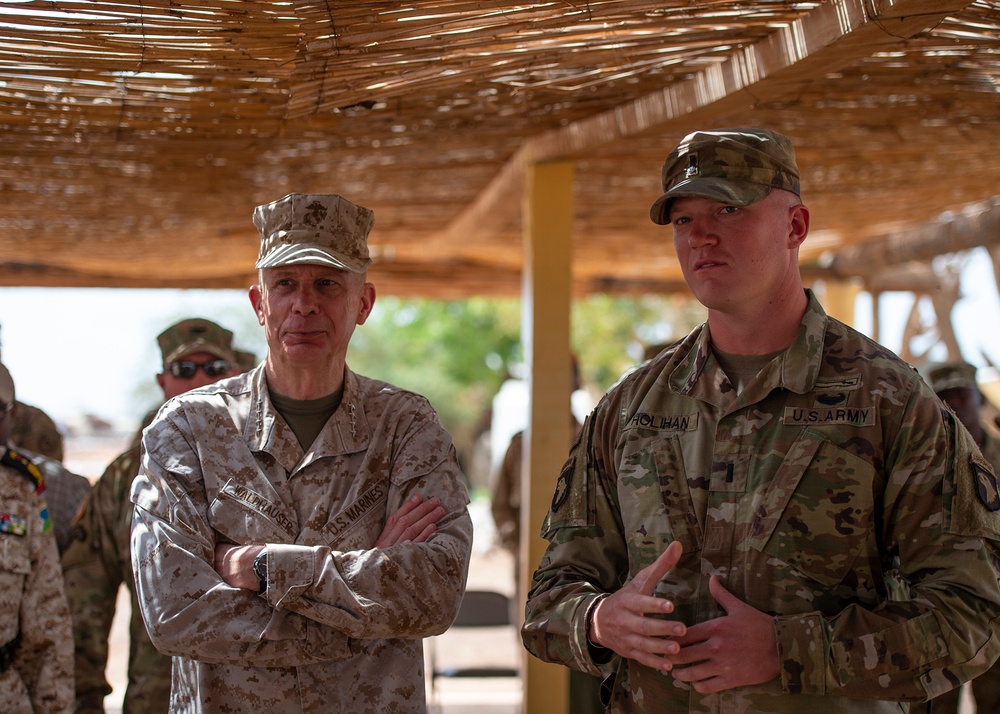 AFRICOM Commander observes Djiboutian RIB, meets with key partners