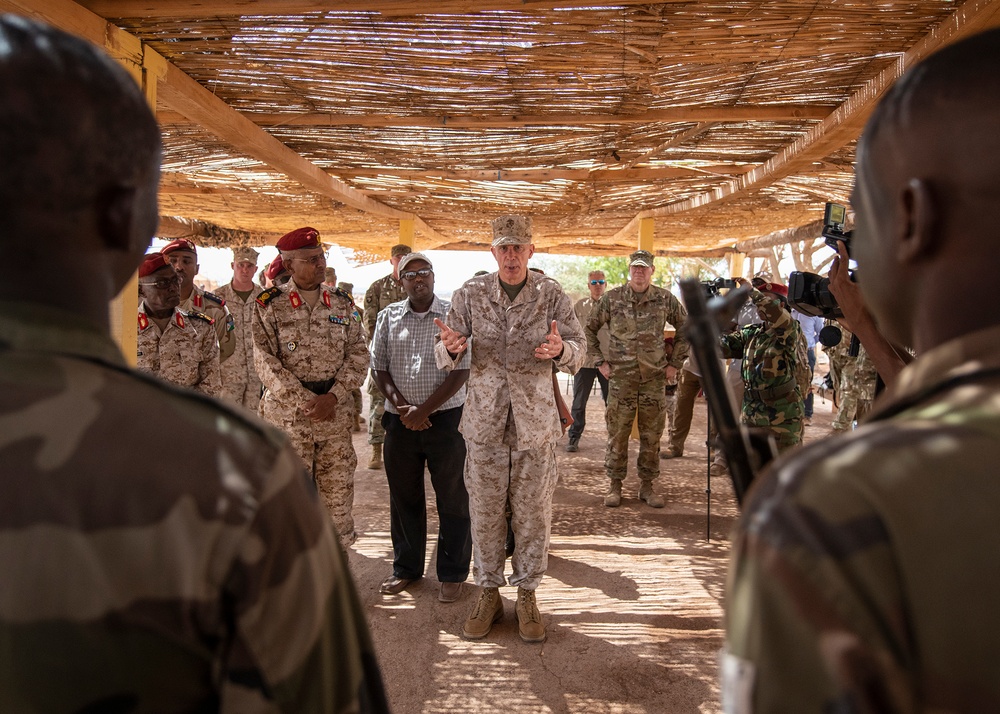 AFRICOM Commander observes Djiboutian RIB, meets with key partners