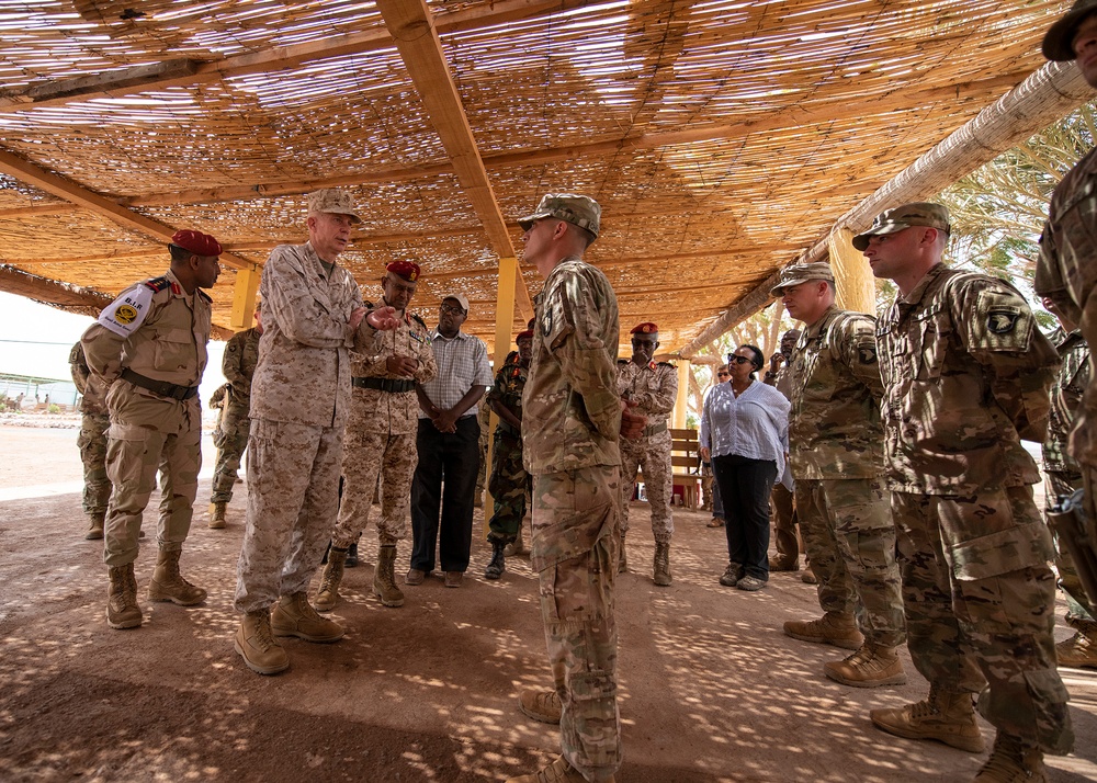 AFRICOM Commander observes Djiboutian RIB, meets with key partners