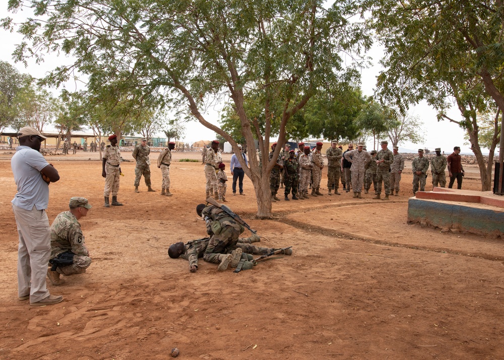 AFRICOM Commander observes Djiboutian RIB, meets with key partners