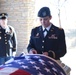 The Idaho Army Honor Guard renders funeral honors