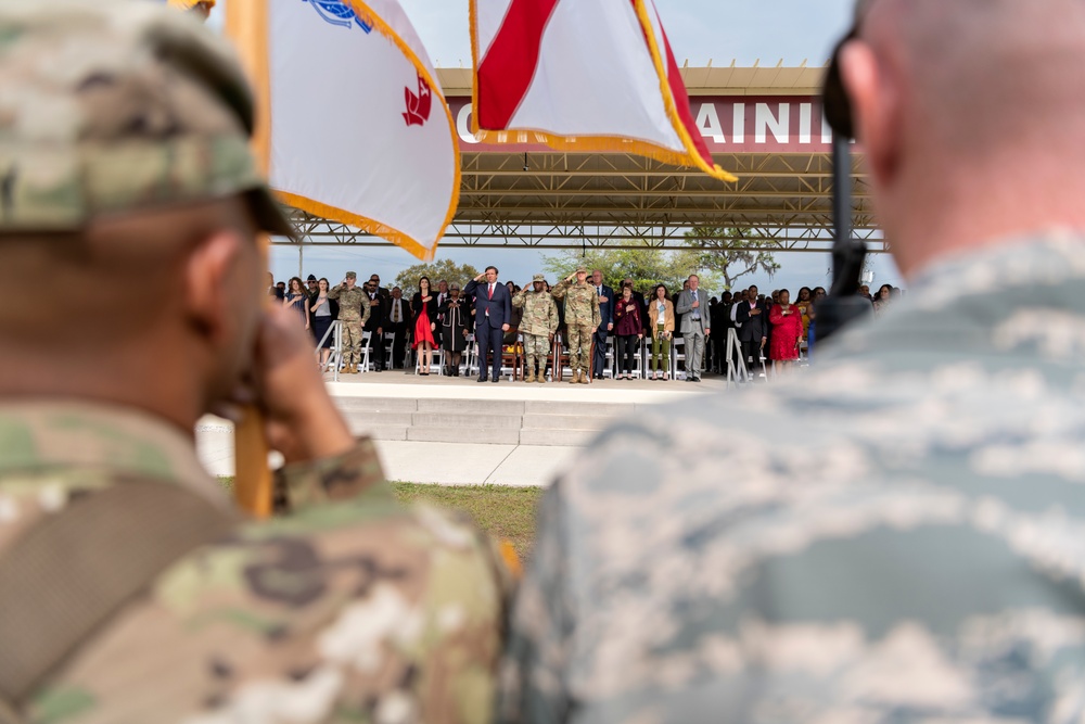 Florida Guardsmen welcome a new leader