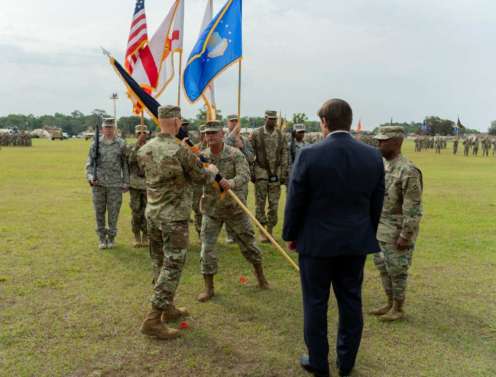 Florida Guardsmen welcome a new leader