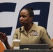 Marines teach ethics at women’s basketball convention