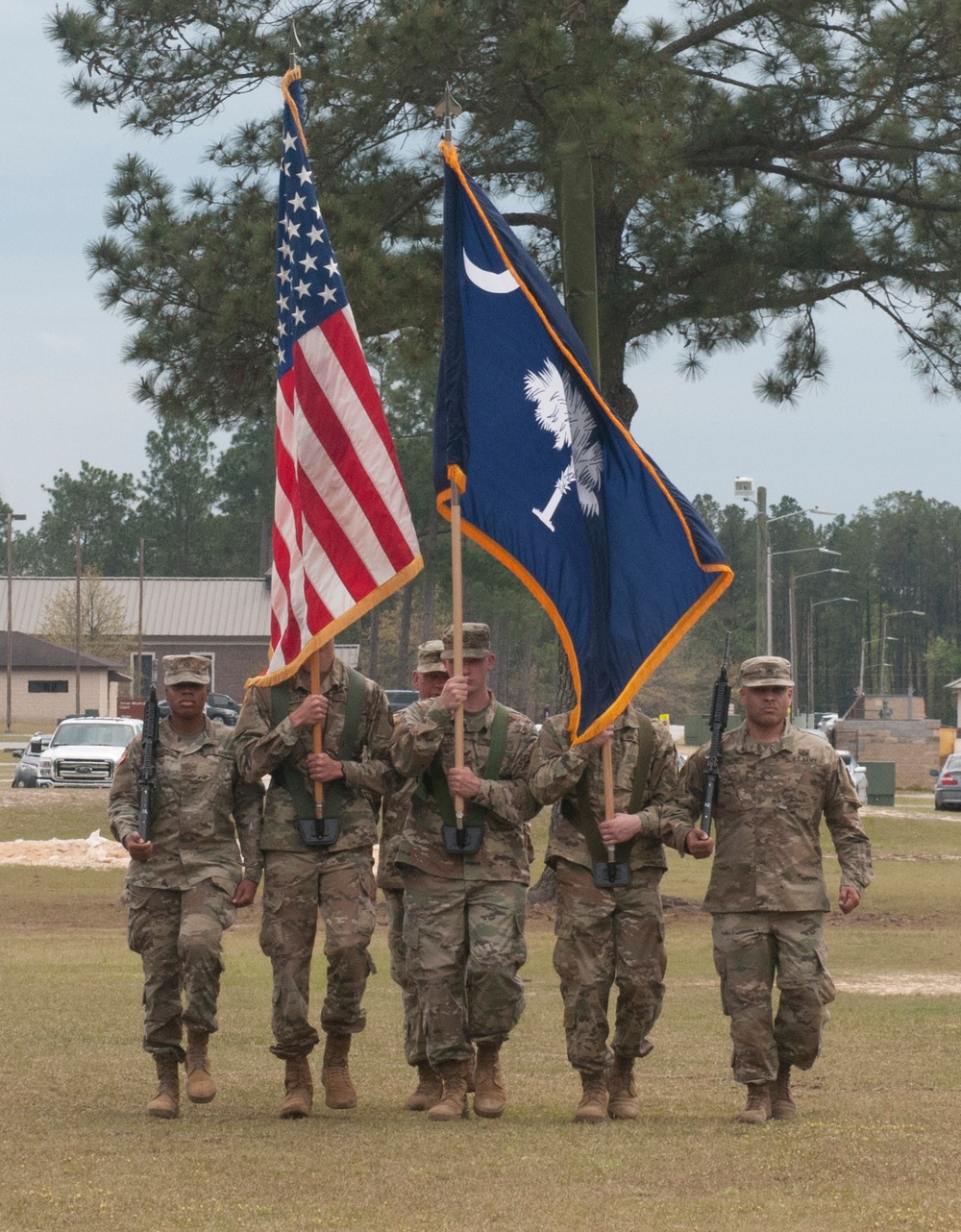 678th Air Defense Artillery Brigade conducts change of command ceremony