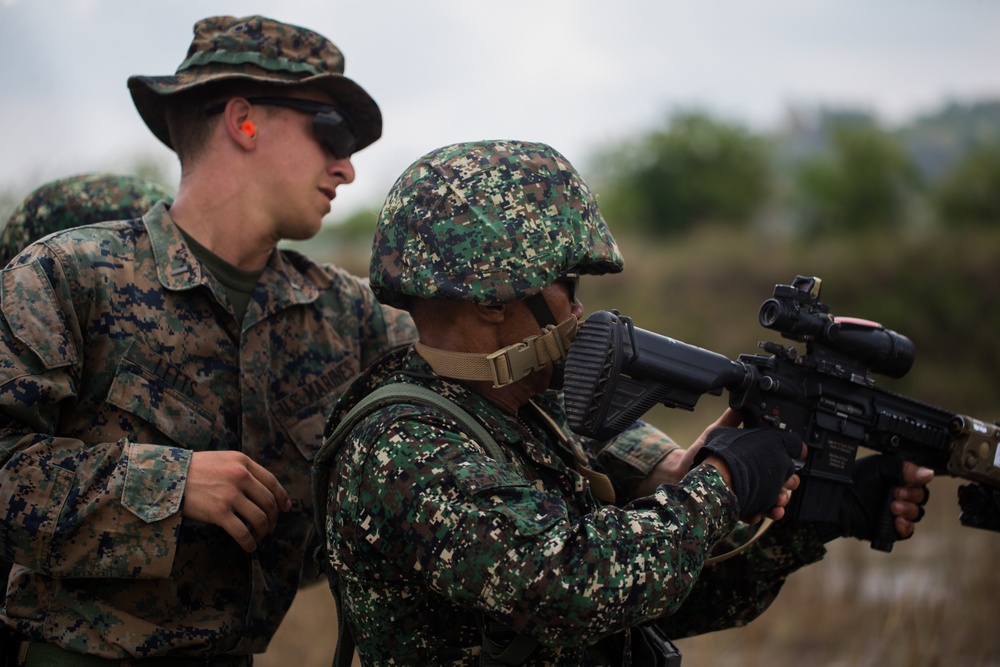 Balikatan 2019: Marines participate in a combined-arms live fire at CERAB