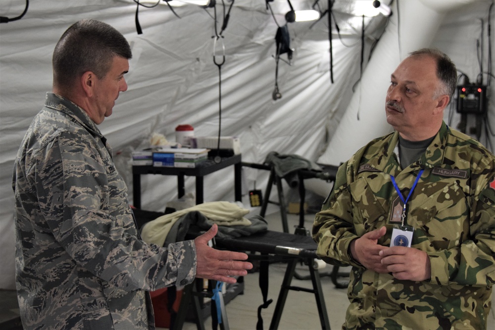 NATO exercise in Romania builds medical proficiency, partnerships for Ramstein Airmen