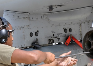A-10 Maintenance at Kandahar Airfield, Afghanistan