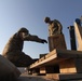 Forward Support Company, 1-16 Infantry Soldiers transport and unload ammunition for live-fire ranges