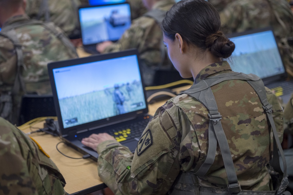 Oklahoma Guardsmen utilize virtual technology as part of training