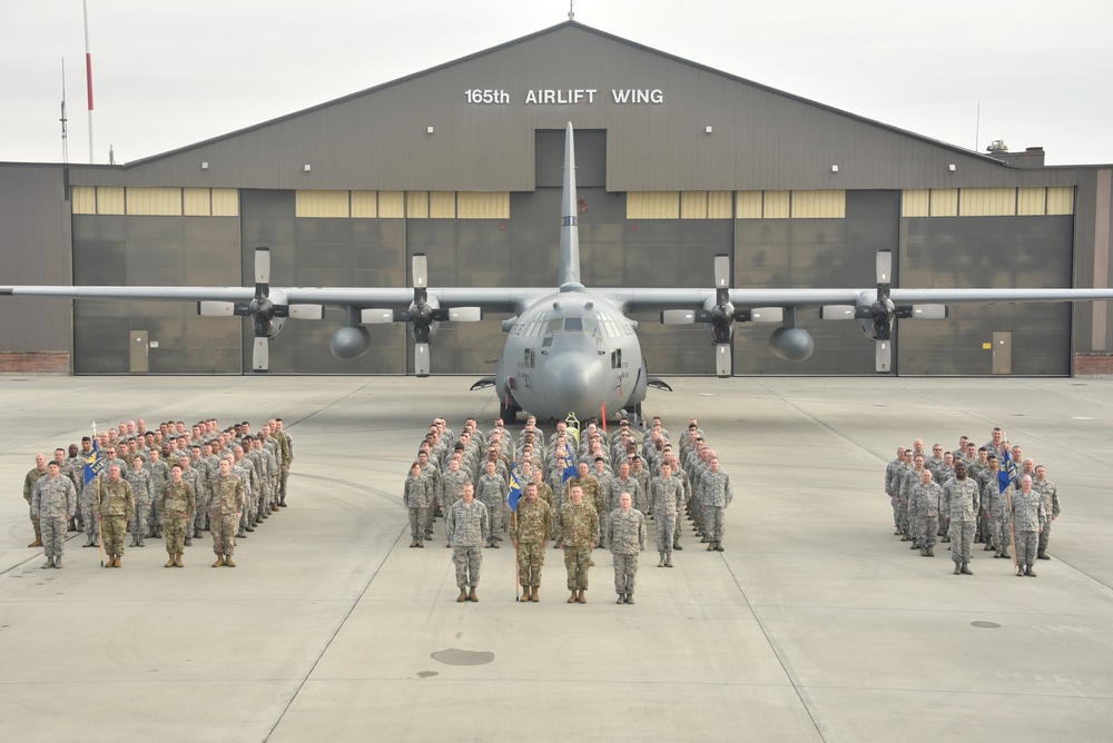 165th Airlift Wing Maintenance Group photo