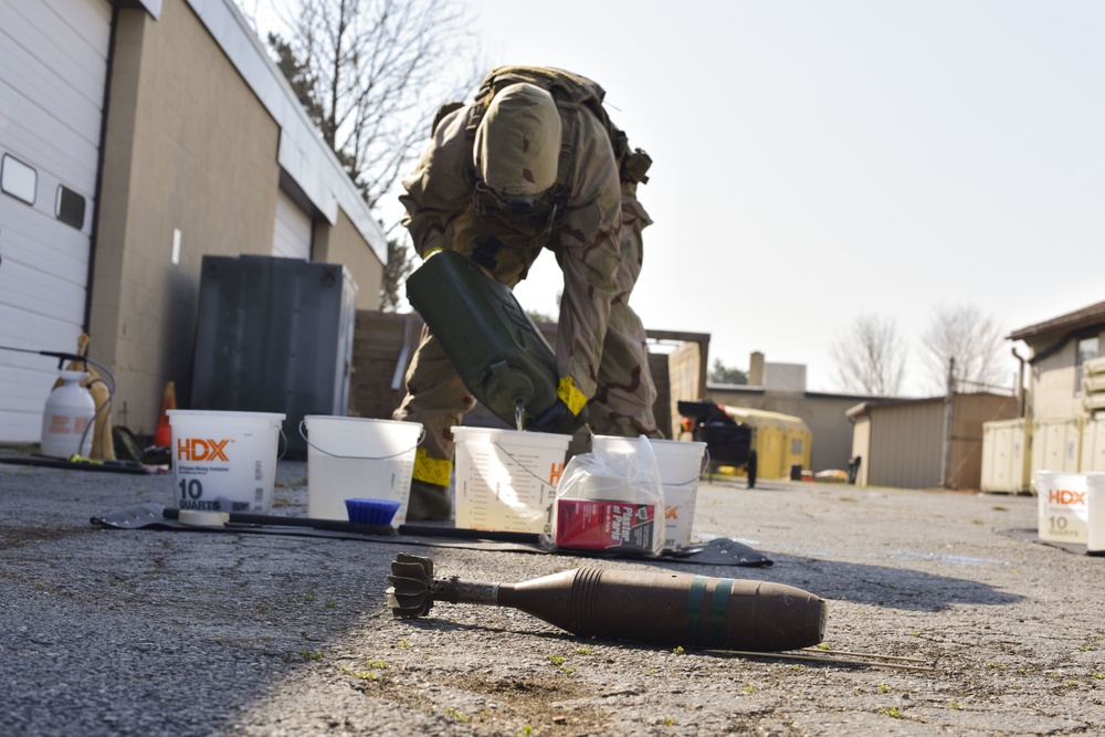 No rushing: Slow is smooth, smooth is fast for EOD