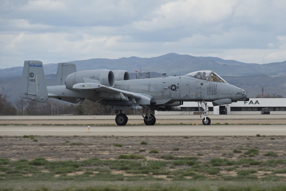 124th Fighter Wing commanders final flight