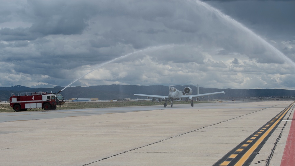 124th Fighter Wing commanders final flight