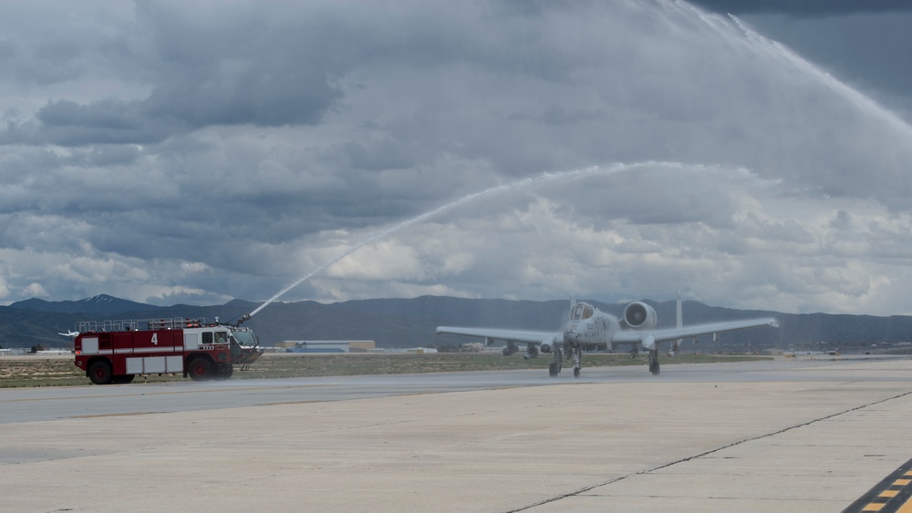 124th Fighter Wing commanders final flight