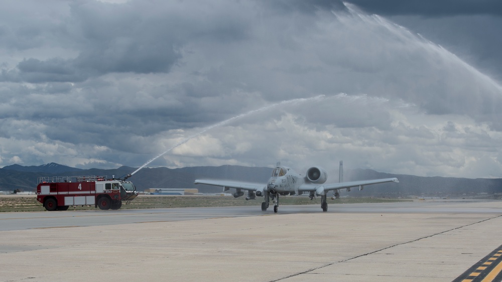 124th Fighter Wing commanders final flight