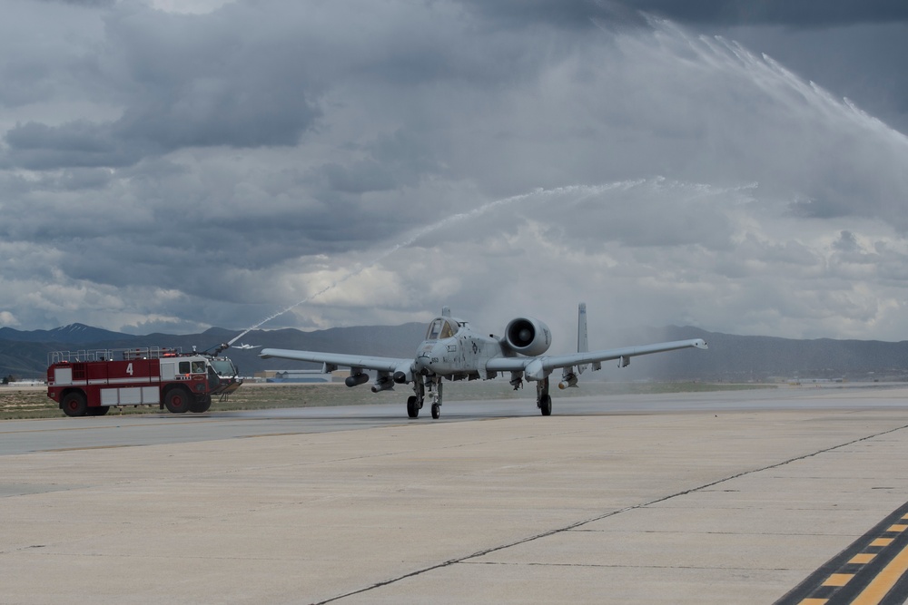 124th Fighter Wing commanders final flight