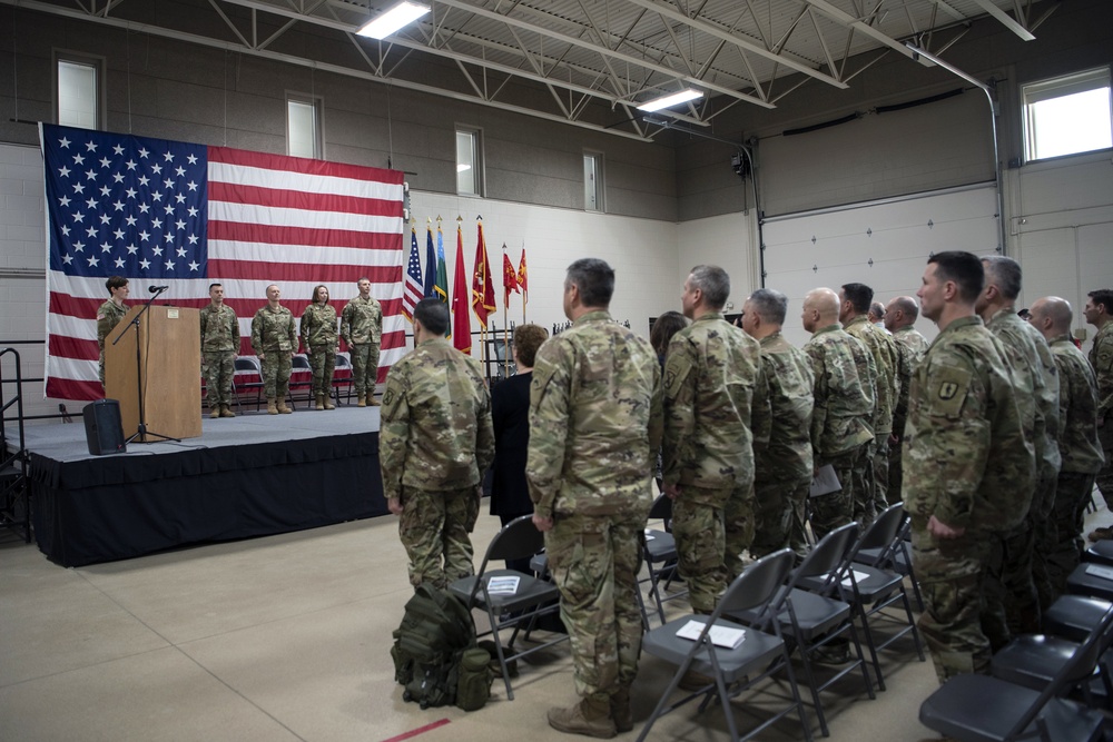 124th RTI Change of Command