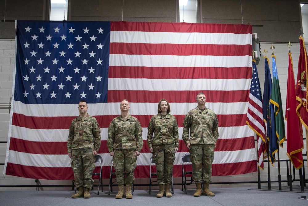 124th RTI Change of Command