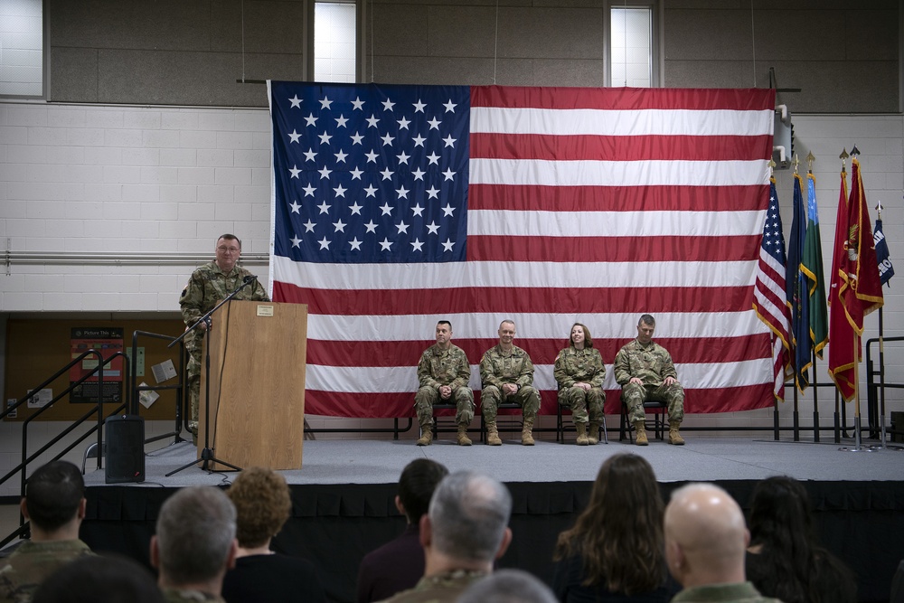 124th RTI Change of Command