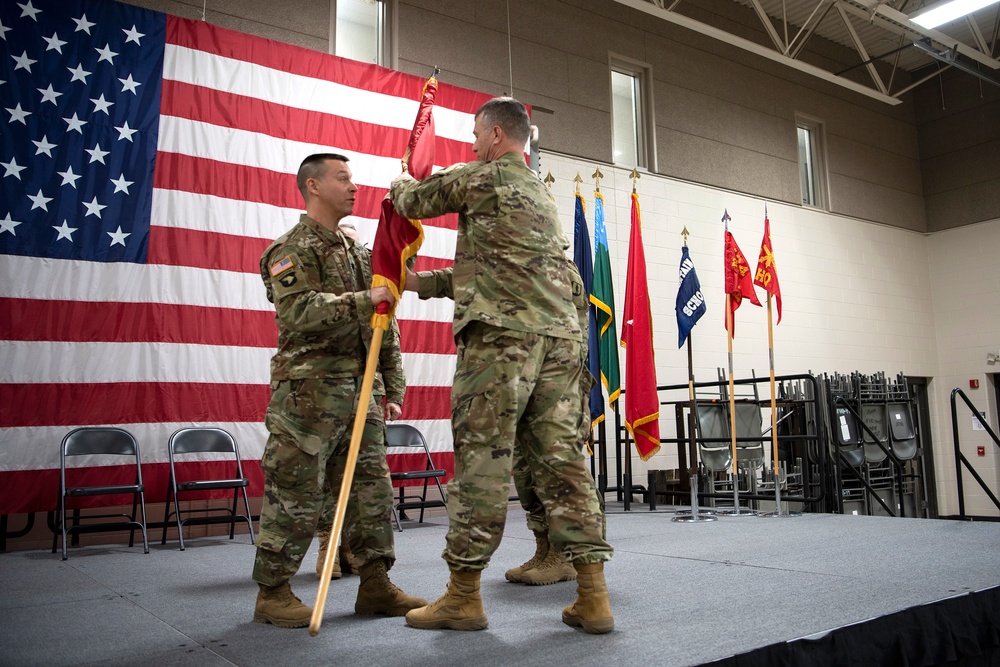 124th RTI Change of Command