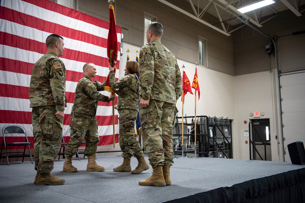 124th RTI Change of Command