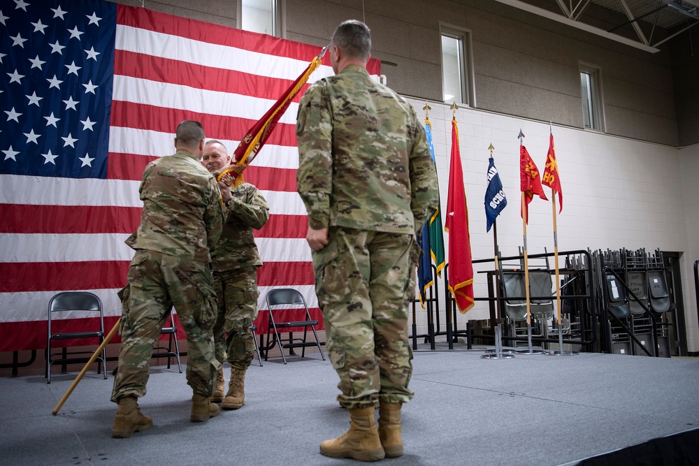 124th RTI Change of Command