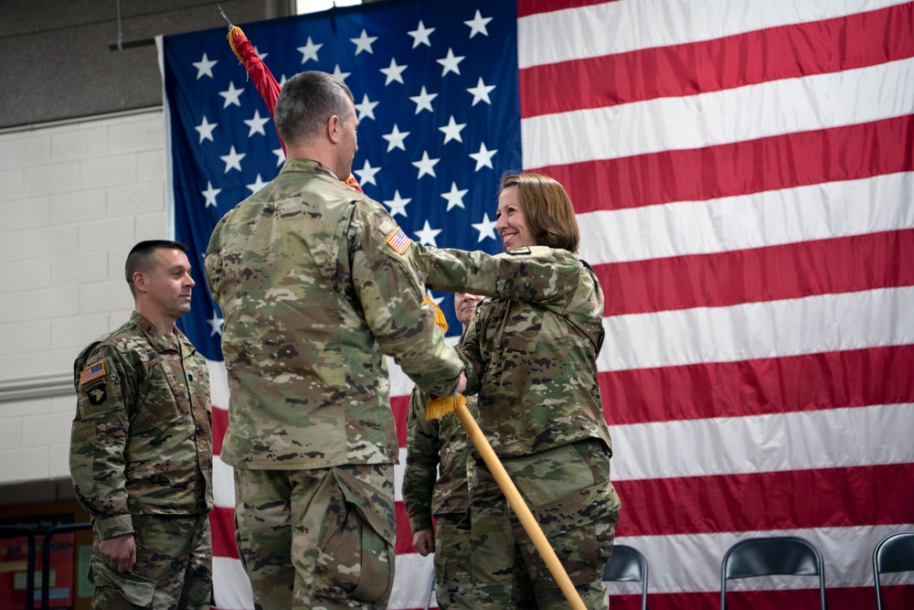 124th RTI Change of Command