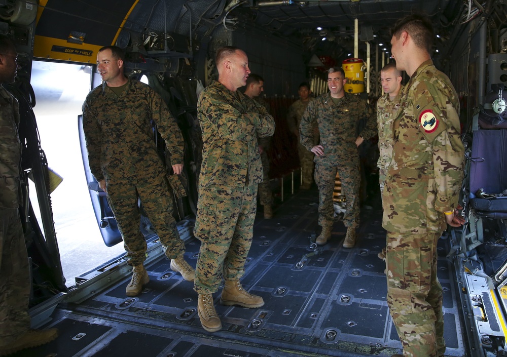 Balikatan 2019: Brig. Gen. McPhillips visits Subic Bay International Airport