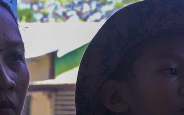 Philippine Army, U.S. Marines hold community relations event for children of Don Eulogio Luistro Elementary School