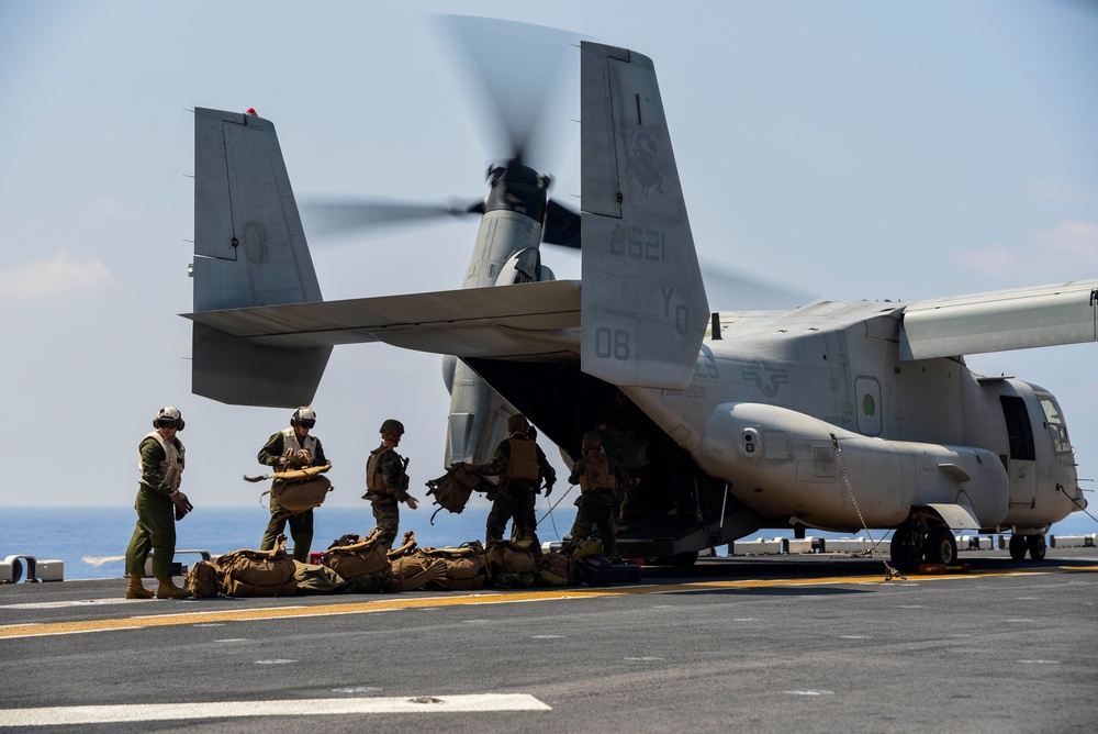 Balikatan 2019: USS WASP (LHD 1) OPERATIONS