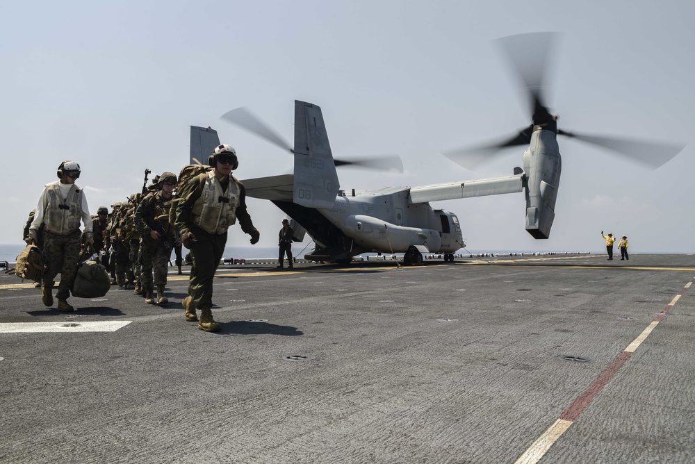 Balikatan 2019: USS WASP (LHD 1) OPERATIONS
