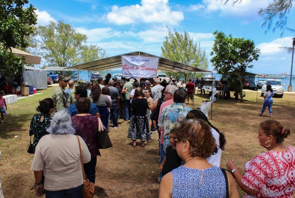 Military, Local Guam Community Come Together for 10th Annual Back to Sumay Day aboard U.S. Naval Base