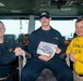U.S. Sailor receive Sailor of the Day award