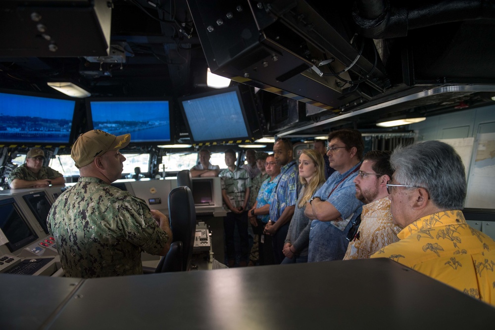 USS Zumwalt Open for Tours