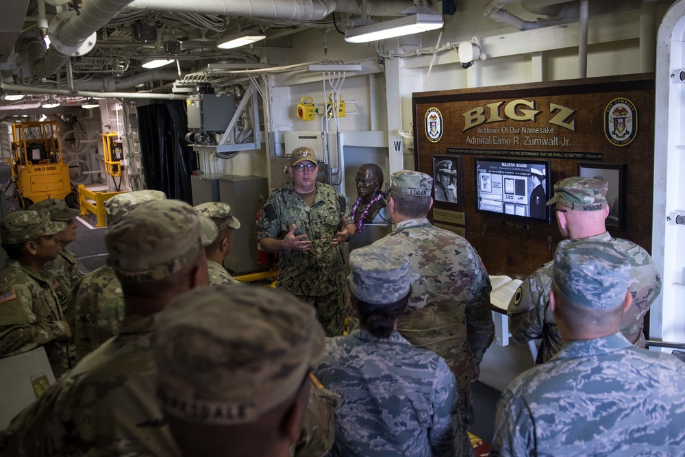 USS Zumwalt Open for Tours