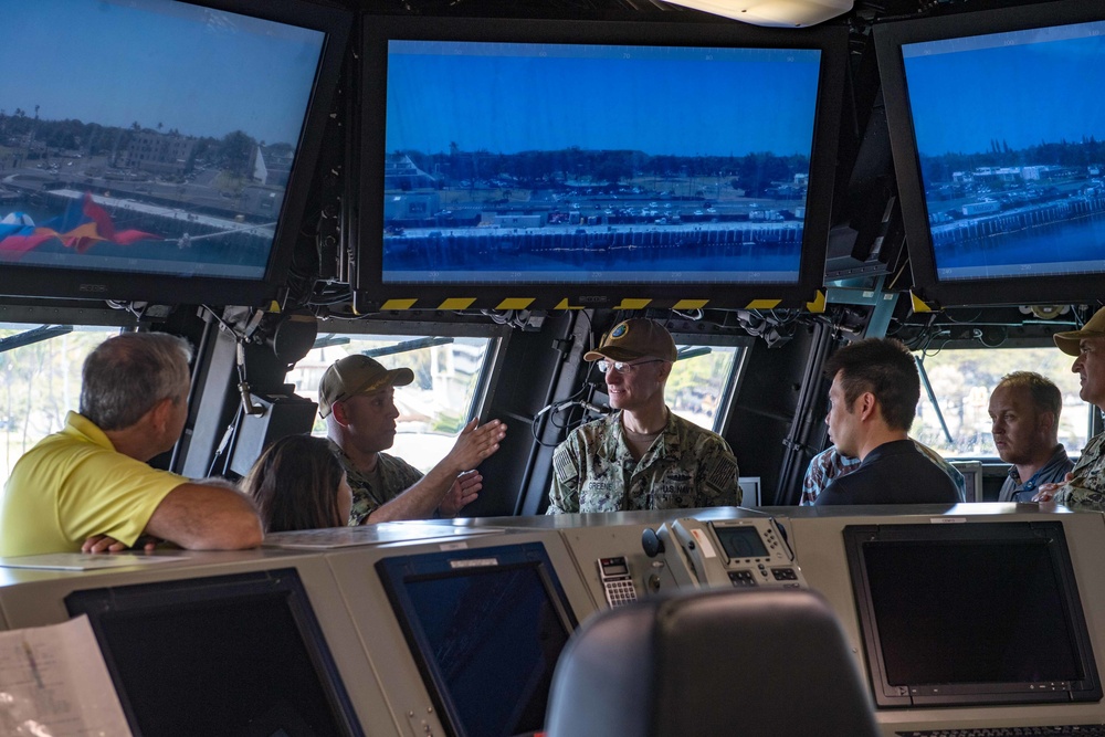 USS Zumwalt Open for Tours