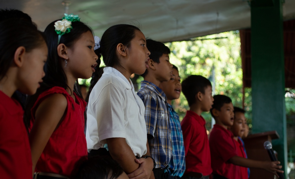 Balikatan 2019: Philippine Army and U.S Air Force host a community relations event in San Pablo, Philippines