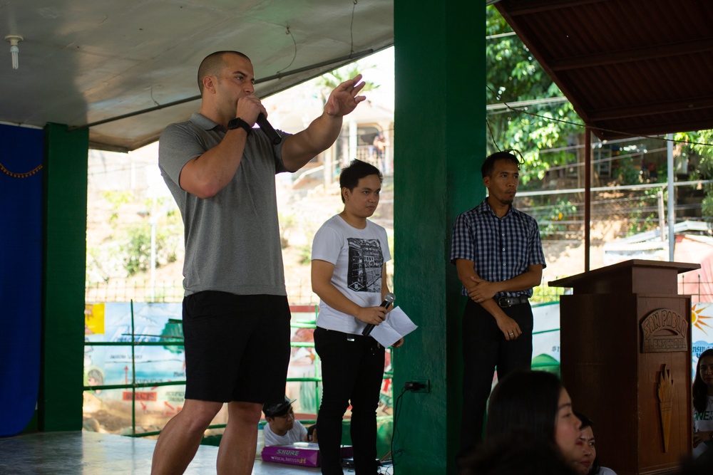 Balikatan 2019: Philippine Army and U.S Air Force host a community relations event in San Pablo, Philippines