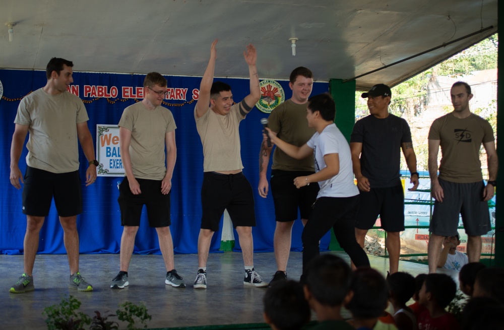 Balikatan 2019: Philippine Army and U.S Air Force host a community relations event in San Pablo, Philippines