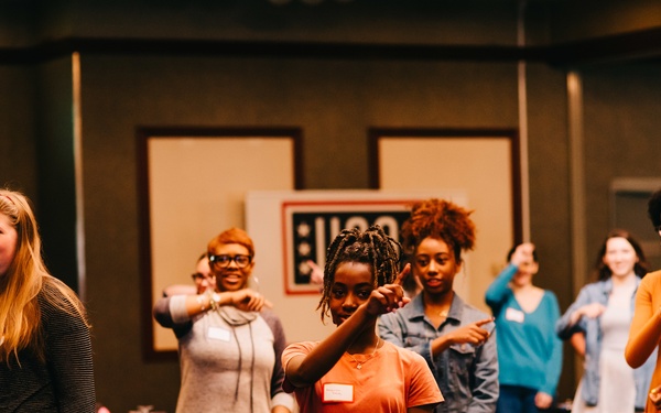 USO Iwakuni supplies dresses to air station teens