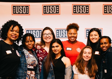 USO Iwakuni supply’s dresses to air station teens