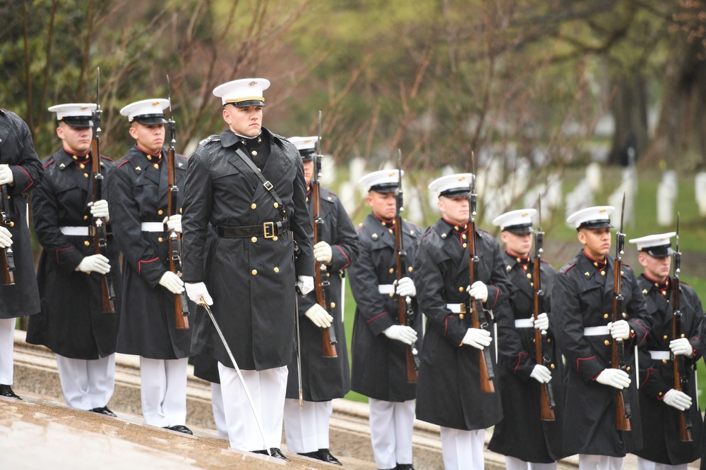 Marines Standing Guard